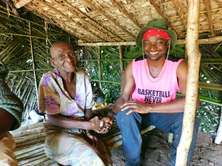 Membres d’une communauté locale partenaire de PBCA, RDC